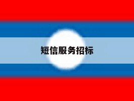 短信服务招标