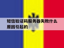 短信验证码服务器失败什么原因引起的